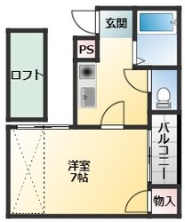 パティオライブの物件間取画像